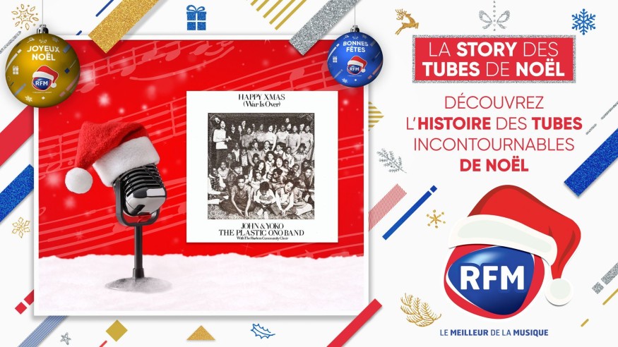 La Story des Tubes de Noël: découvrez l'histoire de «Happy Xmas (War is over)» de John Lennon & Yoko The Plastic Ono Band