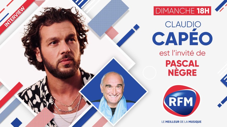 Dimanche 12 décembre: Claudio Capéo est l'invité de Pascal Nègre