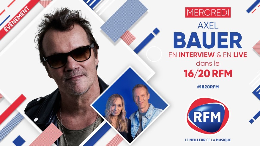 Mercredi 19 janvier: Axel Bauer est l'invité du 16/20 !