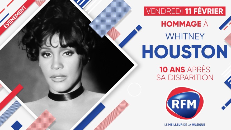 Vendredi 11 février: hommage à Whitney Houston 10 ans après sa disparition !