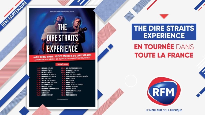 The Dire Straits Experience: découvrez les dates de la tournée 2022 !