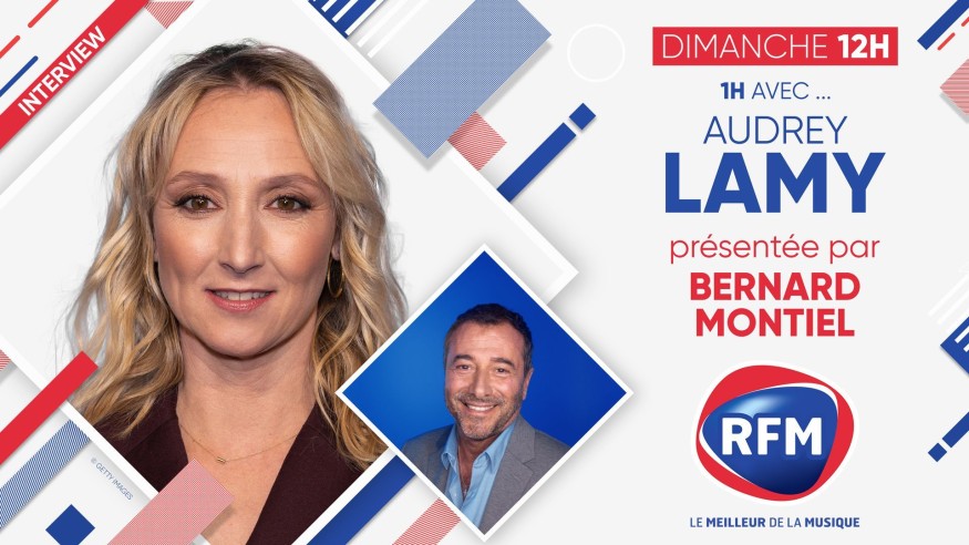Dimanche 27 mars : Audrey Lamy est l'invitée de Bernard Montiel !