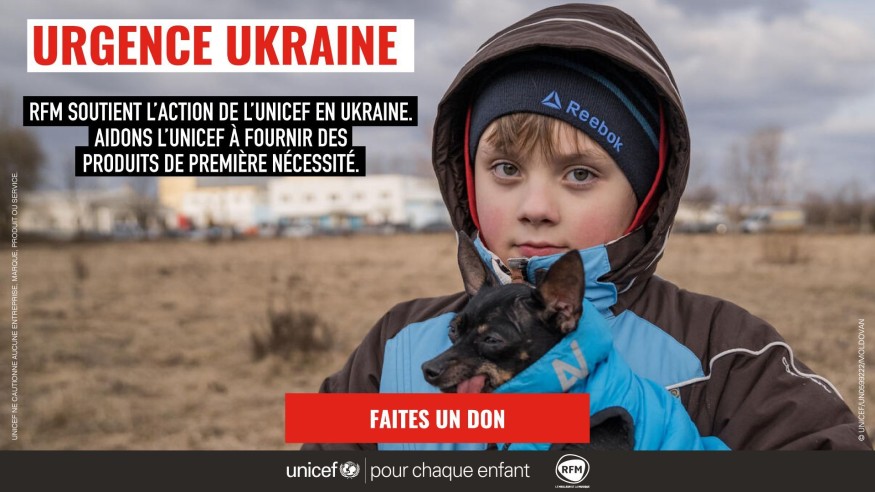 RFM s'engage aux côtés de l'UNICEF pour l'Ukraine