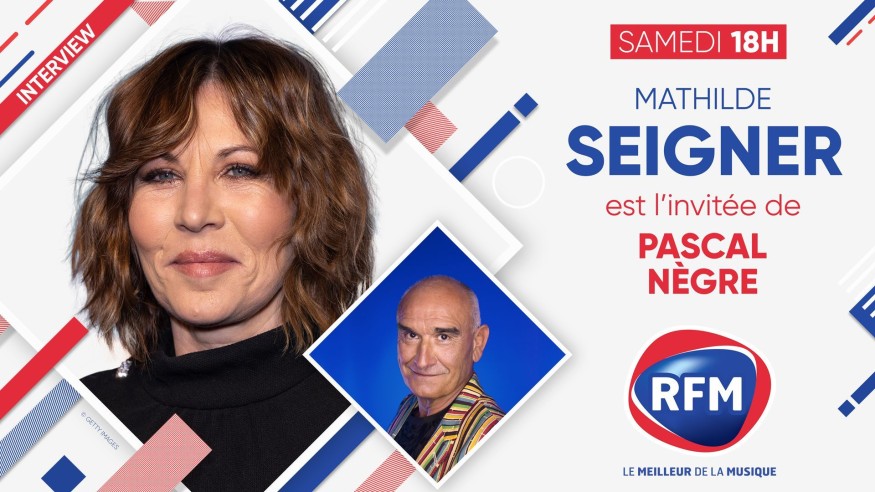 Samedi 19 mars: Mathilde Seigner est l'invitée de Pascal Nègre