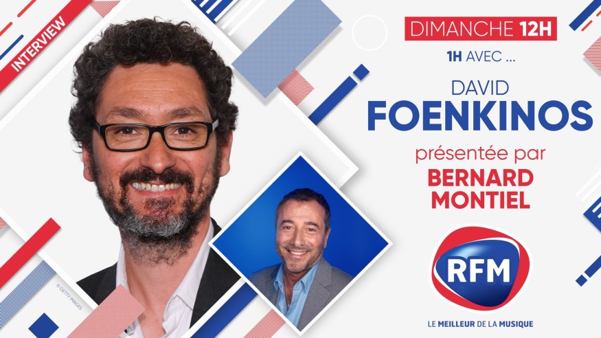 Dimanche 3 avril : David Foenkinos est l’invité de Bernard Montiel