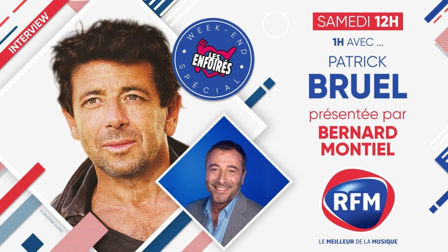 Samedi 5 mars : Patrick  Bruel et l'invité de Bernard Montiel !