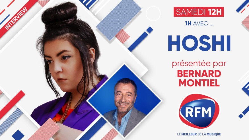 Samedi 9 avril : Hoshi est l'invitée de Bernard Montiel