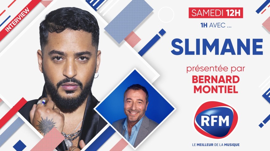 Samedi 28 mai : Slimane est l'invité de Bernard Montiel !