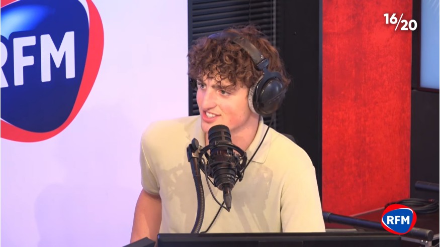 Découvrez l'interview de Benson Boone dans le 16/20 RFM !