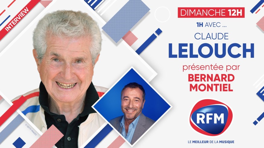Dimanche 8 mai : Claude Lelouch est l'invité de Bernard Montiel !