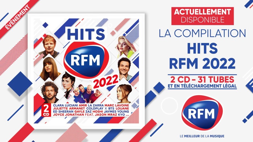 Découvrez la compilation « HITS RFM 2022 »