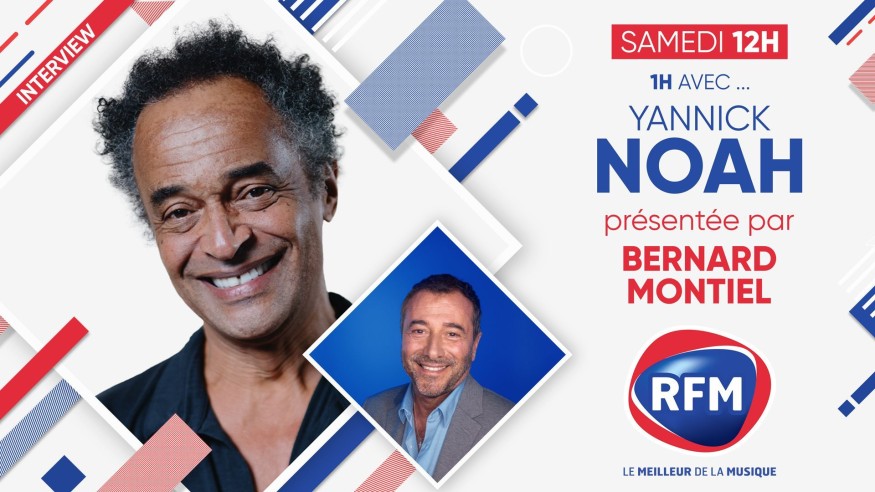 Samedi 4 juin : Yannick Noah est l'invité de Bernard Montiel !