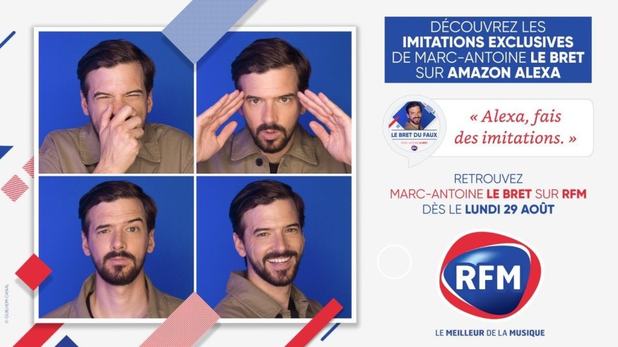 « Le Bret du Faux » de Marc-Antoine Le Bret arrive sur Amazon Alexa !