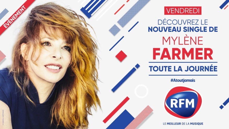 Vendredi 26 août: découvrez le nouveau single de Mylène Farmer toute la journée !