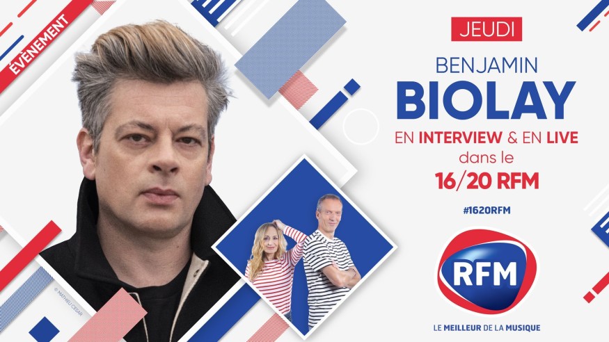 Jeudi 22 septembre : Benjamin Biolay est l'invité du 16/20 RFM