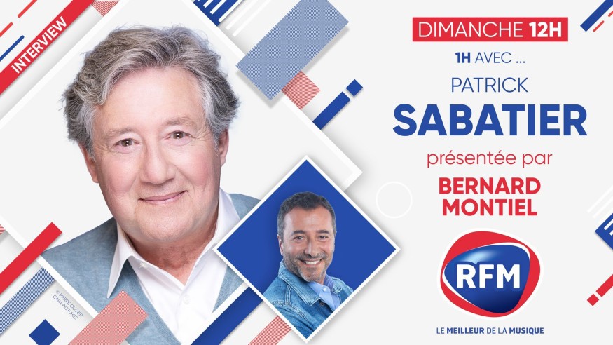 Dimanche 25 septembre : Patrick Sabatier est l'invité de Bernard Montiel !