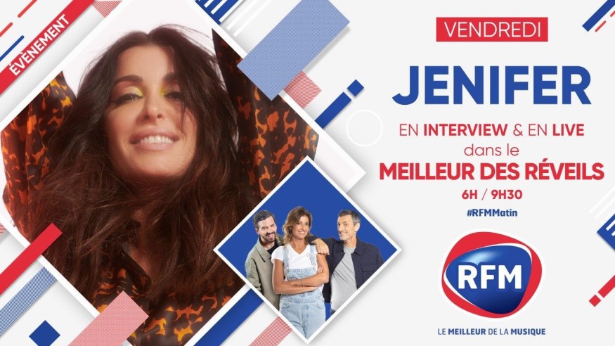 Vendredi 9 septembre: Jenifer est l'invitée du Meilleur des Réveils !