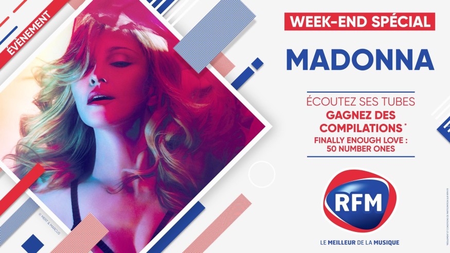 Samedi 3 septembre et dimanche 4 septembre : Week-end spécial Madonna !