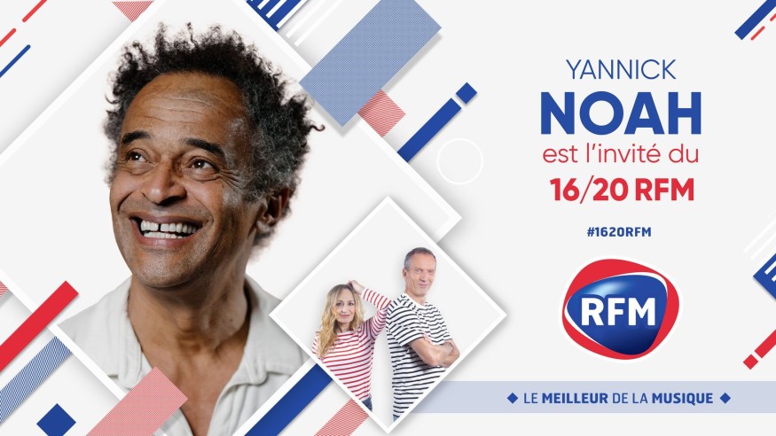 Mercredi 26 octobre : Yannick Noah est l'invité du 16/20 !