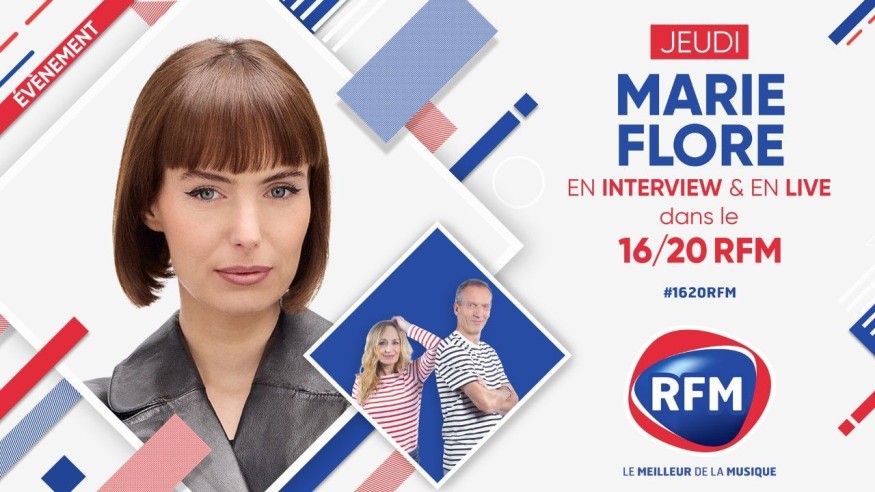 Jeudi 13 octobre: Marie-Flore est l'invitée du 16/20 sur RFM !