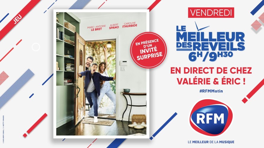 Vendredi 21 octobre: Le Meilleur des Réveils débarque chez Valérie & Eric !
