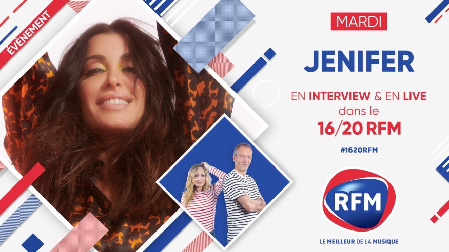Mardi 22 novembre: Jenifer est l'invitée du 16/20 RFM