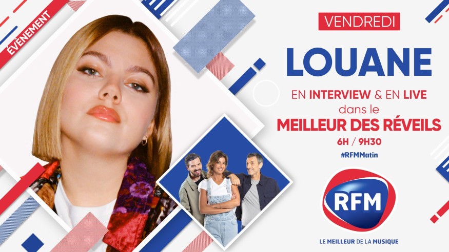 Vendredi 16 décembre : Louane est l'invitée du Meilleur des Réveils