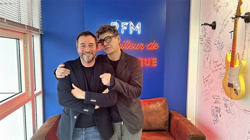 Découvrez l'interview de Marc Lavoine au micro de Bernard Montiel