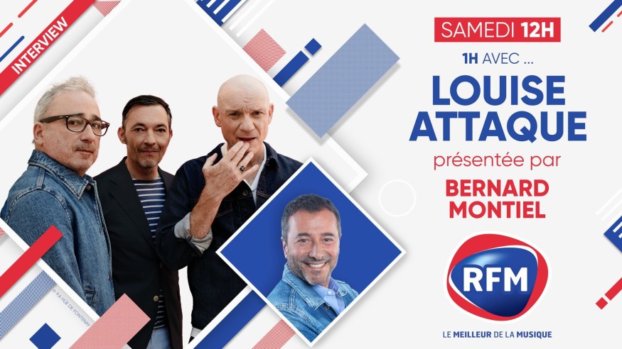 Samedi 19 novembre: le groupe Louise Attaque est l'invité de Bernard Montiel