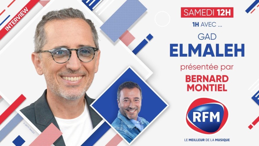 Samedi 12 novembre: Gad Elmaleh est l'invité de Bernard Montiel