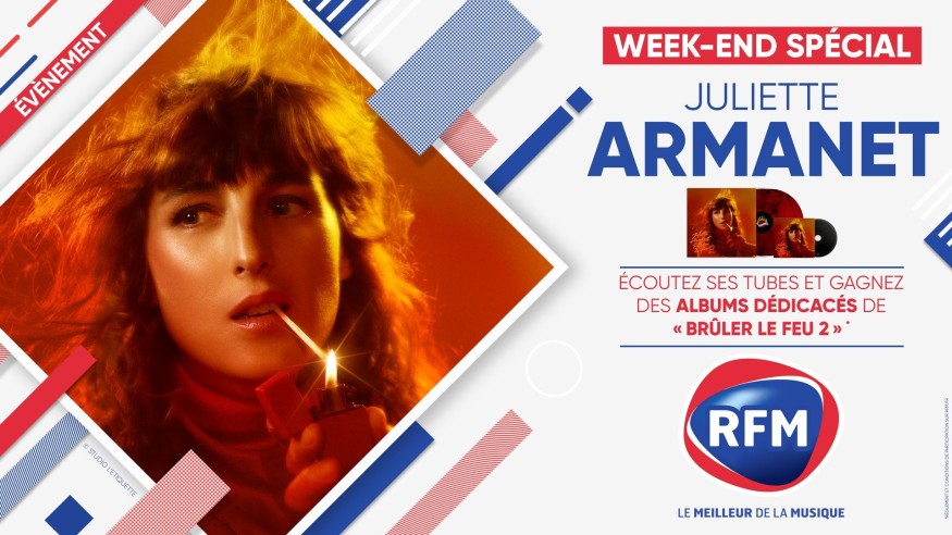 Samedi 17 et dimanche 18 décembre : Week-end spécial Juliette Armanet sur RFM