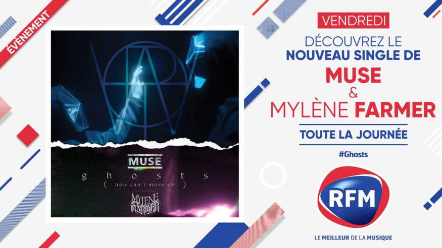 Vendredi 9 décembre : découvrez le nouveau single de Mylène Farmer & Muse "Ghosts" toute la journée sur RFM