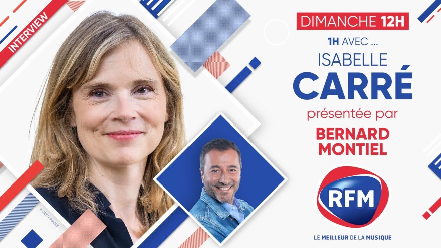 Dimanche 15 janvier: Isabelle Carré est l'invitée de Bernard Montiel