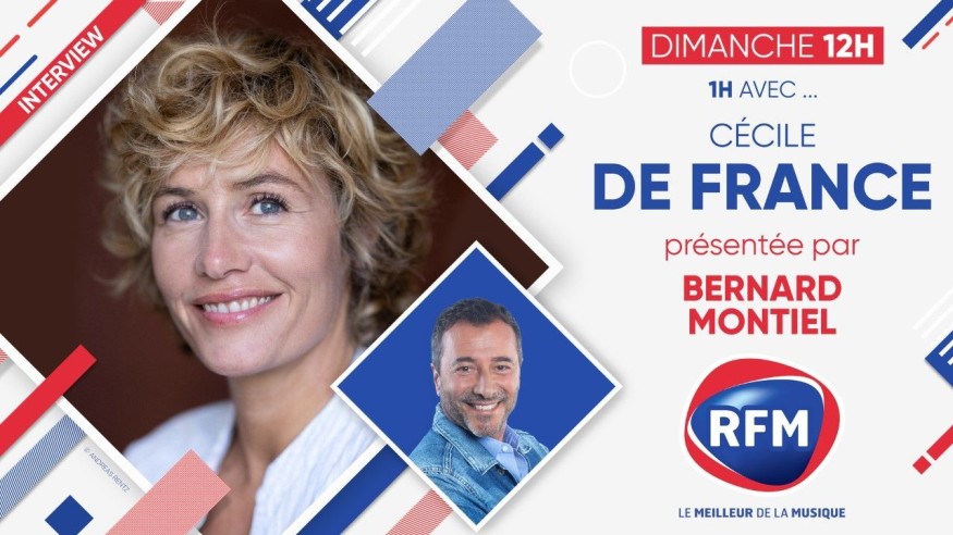 Dimanche 11 décembre: Cécile de France est l'invitée de Bernard Montiel