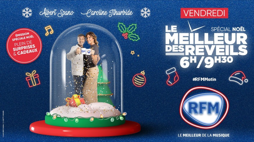 Vendredi 23 décembre: Le Meilleur des Réveils Spécial Noël !