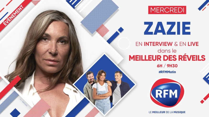 Mercredi 25 janvier: Zazie est l'invitée du Meilleur des Réveils