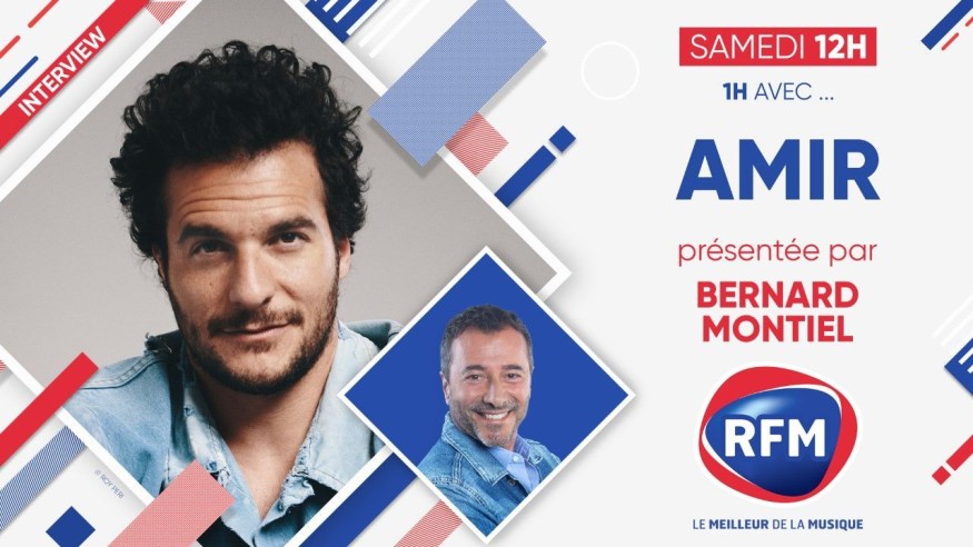 Samedi 21 janvier: Amir est l'invité de Bernard Montiel