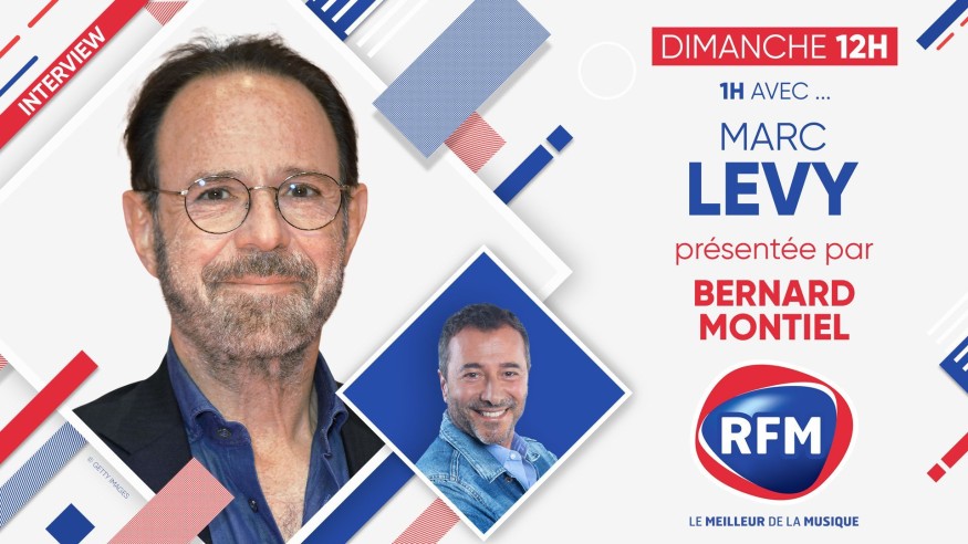 Marc Lévy est l'invité de Bernard Montiel dimanche 19 février à 12h