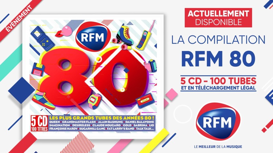 RFM 80 : la nouvelle compilation de RFM est disponible