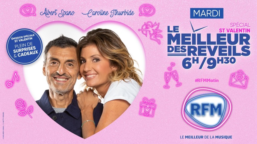 Le Meilleur des Réveils vous propose une émission spéciale St-Valentin mardi 14/02 ♥