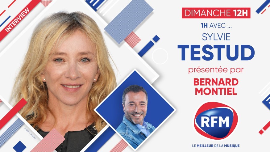 Sylvie Testud est l'invitée de Bernard Montiel dimanche 23 avril sur RFM