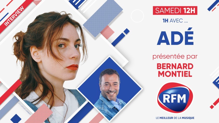 Adé est l’invitée de Bernard Montiel samedi 18 février à 12h