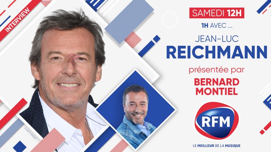 Jean-Luc Reichmann est l'invité de Bernard Montiel samedi 8 avril sur RFM