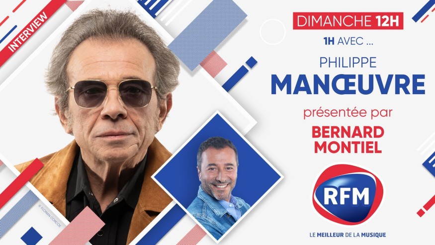 Philippe Manœuvre est l'invité de Bernard Montiel dimanche 7 mai sur RFM
