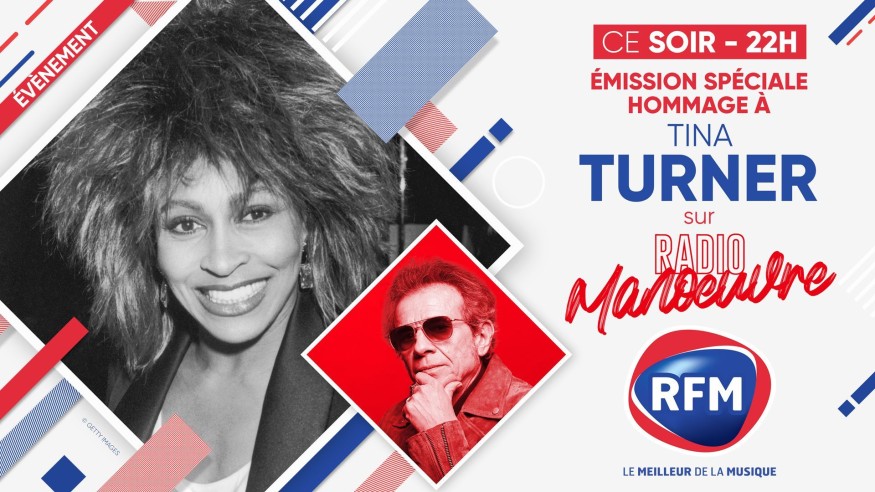 Radio Manœuvre - émission spéciale hommage à Tina Turner jeudi 25/5 à 22h