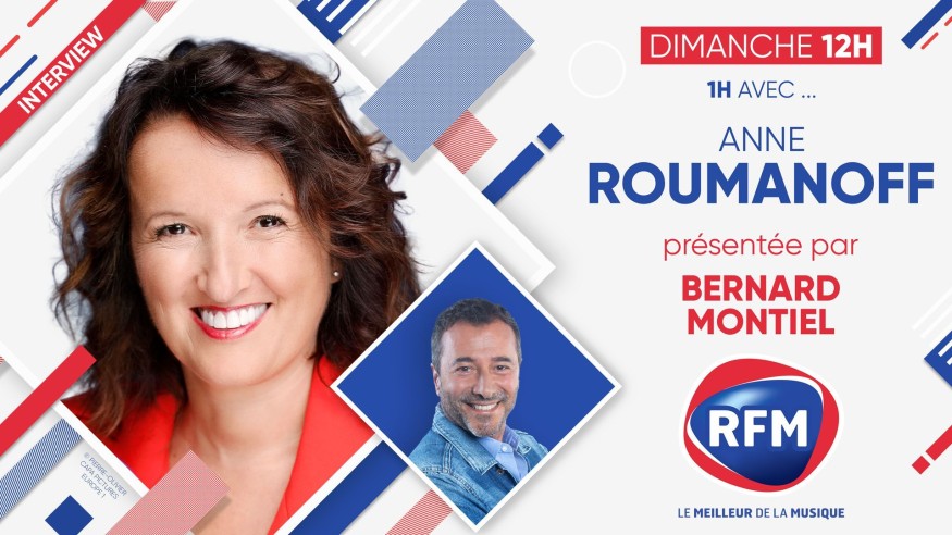 Anne Roumanoff est l'invitée de Bernard Montiel dimanche 4 juin