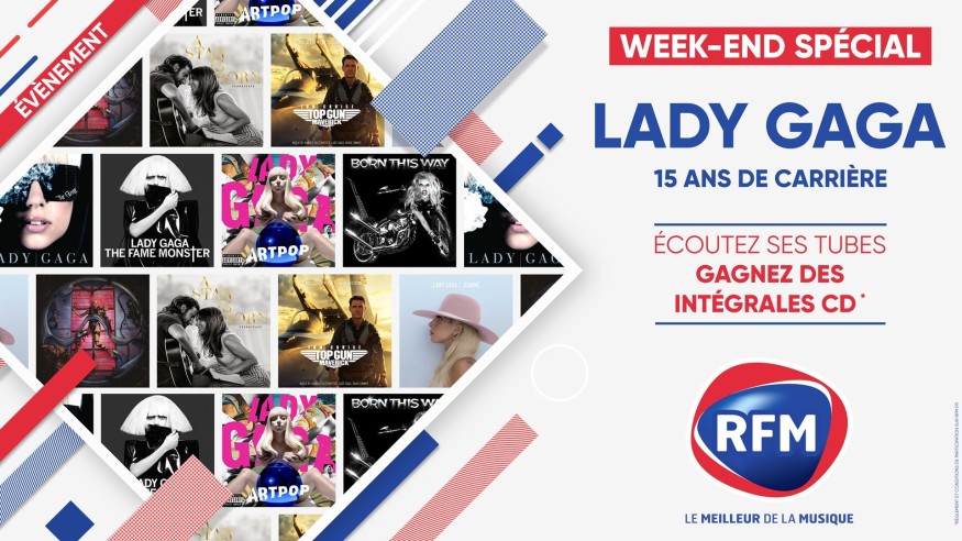 WEEK-END SPÉCIAL LADY GAGA : GAGNEZ DES INTEGRALES CD