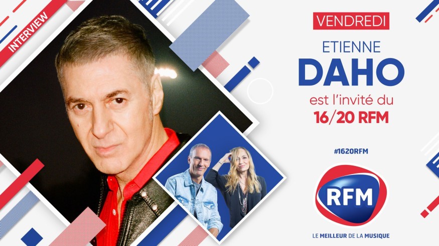 Etienne Daho est l'invité du 16/20 vendredi 2 juin sur RFM