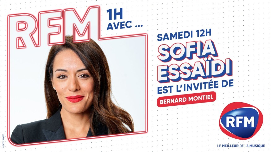 Sofia Essaïdi est l'invitée de Bernard Montiel samedi 7 octobre