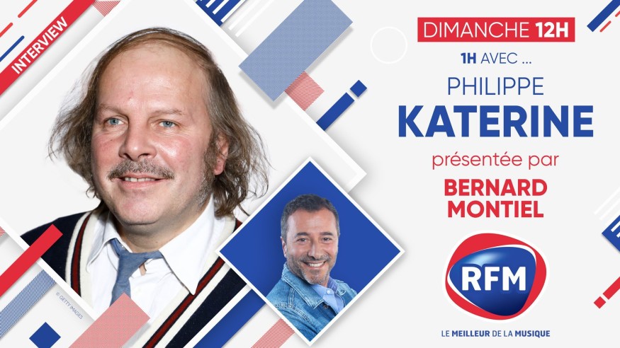 Philippe Katerine est l'invité de Bernard Montiel dimanche 16 avril sur RFM